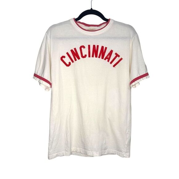 Red Jacket Men’s Medium Cincinnati Reds T-Shirt MLB Baseball Team Apparel - Picture 1 of 5